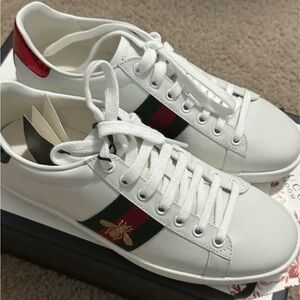 Stylish Red and Green Sneakers